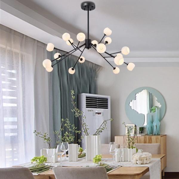 Buy cheap Art Decor spider chandelier restaurant bar living room sputnik light Black Color Loft chandelier(WH-MI-237) from wholesalers