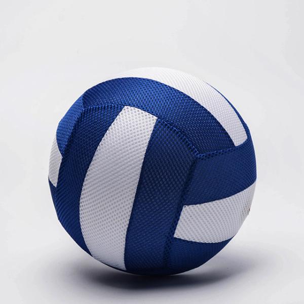 Buy cheap Diameter 16'' Polyester Outer Skin Net Cloth Ball Beach Ball Toy Football from wholesalers