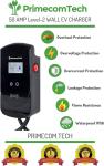 50 Amp Level-2 Smart Electric Vehicle Home Charging Station 220 Volt For Tesla