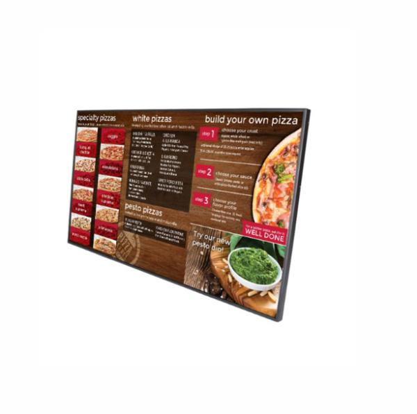 Buy cheap Restaurant Wall Mounted LCD Advertising Digital Signage from wholesalers