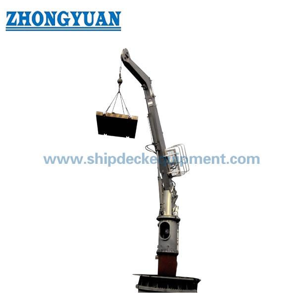 Buy cheap Pedestal Hydraulic Knuckle Boom Slewing Crane Ship Deck Equipment from wholesalers
