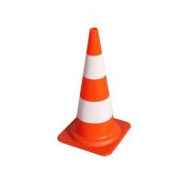 Buy cheap Parking PVC Traffic Cone Orange Safety Roadway Construction Temporary Signage product