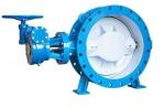 125 lbs / 200psi Double Eccentric / flange Butterfly Valve with HandWheel,ASME