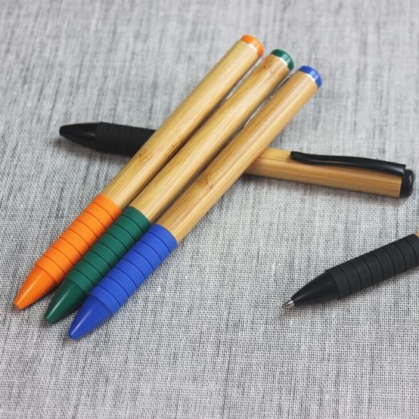 Buy cheap Eco friendly promotional custom wooden Bamboo ball pen from wholesalers