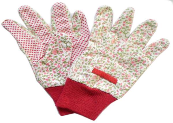 Buy cheap Reusable Industrial Work Gloves , Cotton Knitted Gloves Fabric Cotton Drill from wholesalers