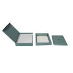 Recycled Flat Folding Cardboard Magnetic Closure Gift Box For Wedding Dress