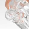 Buy cheap 250ml 375ml 500ml Unique Shape Glass Tequila Bottle with Sealed Cork Lid Hot Stamping from wholesalers