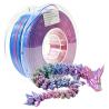 Buy cheap PINRUI Silk Rainbow Pla Plastics Filament 1.75mm 3D Filaments 1.75mm Magic Color PLA Plastic Rod PLA Filament from wholesalers