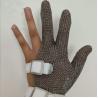 Buy cheap Three Fingers Stainless Steel Ironing Gloves Mesh Cutting Cut Resistant Chain Saw Gloves from wholesalers