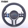 Buy cheap Full Leather BMW Carbon Fiber Steering Wheel Car Accesory Standard Diameter from wholesalers