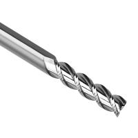 Buy cheap High Finish Tungsten Carbide 8mm End Mill Without Coating For Aluminum product