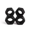 Buy cheap ISO9001 Certified A194-2H Blackened Thickened Nut for High Strength and M2-M30 Sizes from wholesalers