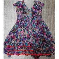 Buy cheap Hebei Factory Stock Second Hand Ladies Dresses Used Printed Pure Silk Skirt product