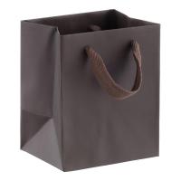 Buy cheap Reusable Matte Varnishing Kraft Shopping Bags With Fabric Handle product