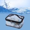 Buy cheap Double Zipper Travel Transparent PVC Cosmetic Bag from wholesalers