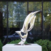 Buy cheap Mirror Artwork Sculpture made in Stainless Steel product
