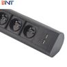 Buy cheap three french power interface movable office desk socket used in conference room BTS-302FR from wholesalers