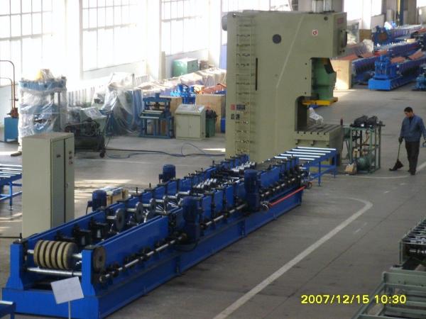 Buy cheap 45 Degree Cutting Multi Punching Cable Tray Roll Forming Machine For Steel Door Frame from wholesalers