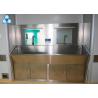 Buy cheap Stainless Steel Hospital Air Filter Hand Basins With Cabinets For 2 Person from wholesalers