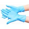 Buy cheap Blue Rubber Non Sterile Gloves Nitrile Disposable Powder Free Fully Palm from wholesalers