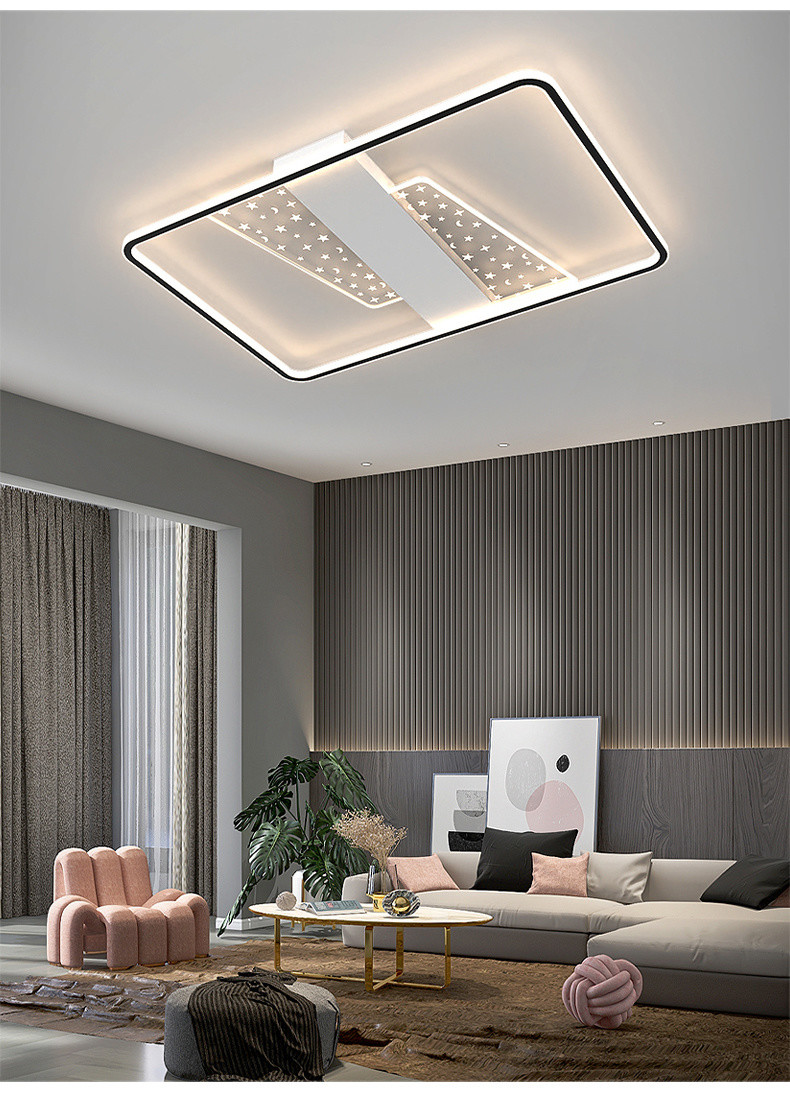 Modern Creative Ceiling Lights Art Deco Minimalist for Living Room Bedroom Balcony Indoor ceiling lighting(WH-MA-203)