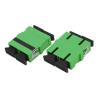 Buy cheap ROHS SC Fiber Optic Adapter Green for Telecom / Access Network from wholesalers