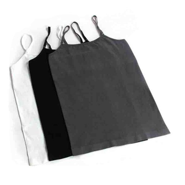 Buy cheap Breathable Bulk Bamboo Camisole Tops Women Bamboo Singlets Yarn Dyed from wholesalers