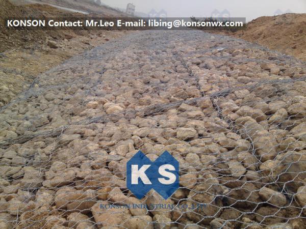 Buy cheap Metal Wire Mesh Gabion Box Stone Cage , Galvanized Welded Gabion Wire Mesh from wholesalers