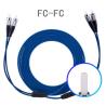 Buy cheap Custom Single Mode Duplex Armored Fiber Optic Patch Cable LC SC FC ST from wholesalers