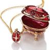 Buy cheap Decorative Earring Ring Trinket Box Holder Box Hand Enamel Easter Egg jewelry box Style Hinged Jewelry for Home Ornament from wholesalers