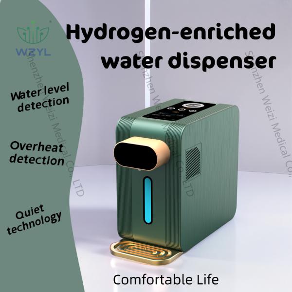 Buy cheap Aluminum Alloy Hydrogen Water Machine Inhale And Drink Water Antioxidant WEIZI from wholesalers