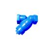 Buy cheap Female Screwed Flanged Y Strainer NPT / BSP Thread Stainless Steel Screen from wholesalers