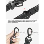 4 Foot Dog Lead Black Dog Leash With Buckle Handle 4 Ft Dog Leash