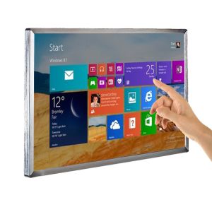 49inch waterproof lcd touch screen android monitor totem