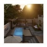 Outdoor Super Clear Acrylic Panel Window Pool for Luxurious Villa Swimming Pool