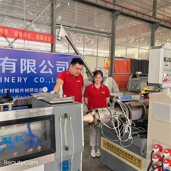 Flexible Operation Spiral Pipe Extrusion Line Double Wall Corrugated Flexible Pipe Machine