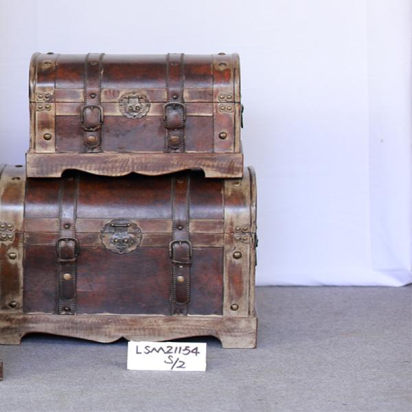 Buy cheap Living Room S40x27 Leather Storage Trunks And Chests from wholesalers