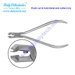 Buy cheap Flush cut and safety hold distal end cutter pliers of orthodontic appliance for dental tools from wholesalers