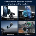 Convenient One-Handed Operation Car Phone Holder With Magsafe Magnetic Suction