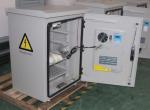 Single Wall Heat Insulated 15U Pole Mount Cabinet Thermostatic Box With Peltier