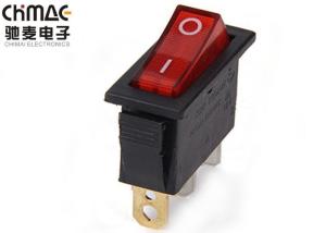 Wholesale Kcd Series Green Rocker Switch , Home Colorful 3 Pin Rocker Switch PA66 from china suppliers