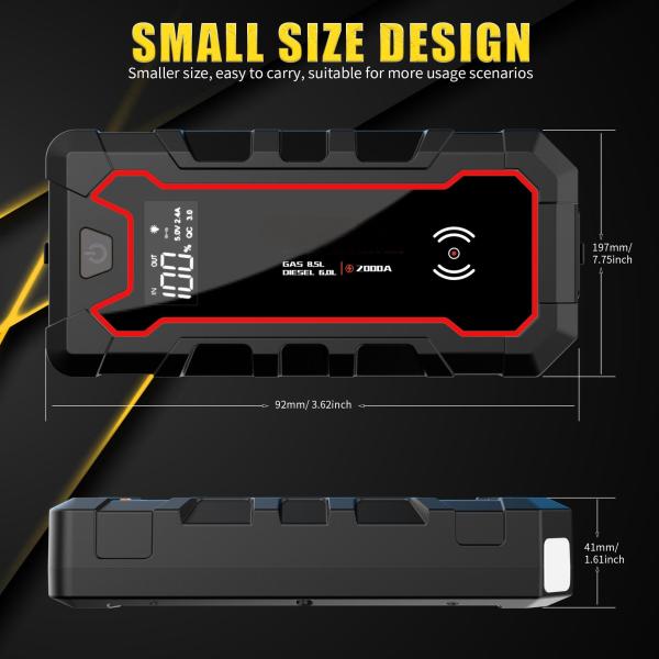 Buy cheap 12V Diesel Gasoline Vehicles Portable Emergency Power Station from wholesalers