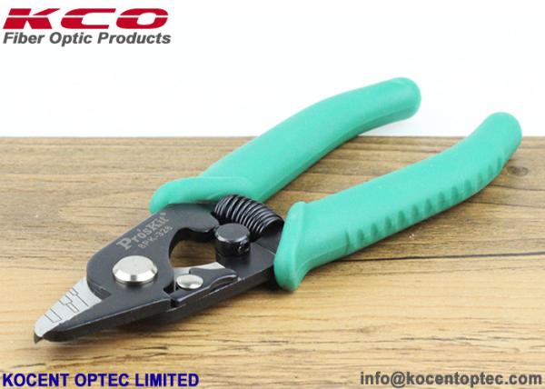 Buy cheap 8BK-326 Fiber Optic Tools , S50C Material Fiber Optic Stripper Pros Kit 148mm Size from wholesalers