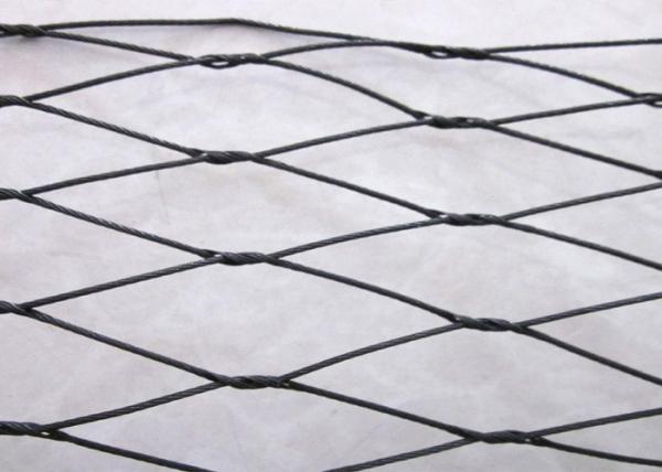 Buy cheap 7x19 Black Oxide Wire Rope Stainless Steel 304 Cable Net Aviary Mesh 80x80mm from wholesalers