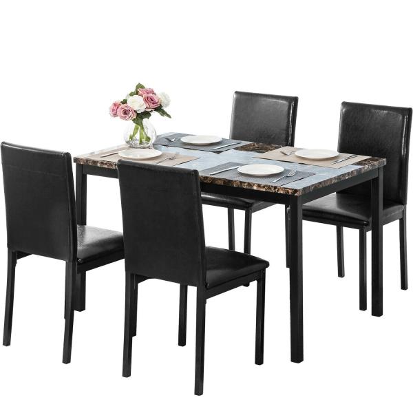 Buy cheap SNUGLANE Breadth 620mm Wicker Indoor Dining Set With Marble Top from wholesalers