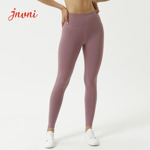 Buy cheap 87% Nylon 13% Spandex Workout Leggings Tights 300gsm Workout Clothes For Women from wholesalers