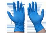 Buy cheap Food Safety Nitrile Gloves Medium Printed Nitrile Glove CE FDA Certification from wholesalers