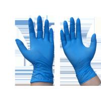 Buy cheap Food Safety Nitrile Gloves Medium Printed Nitrile Glove CE FDA Certification product