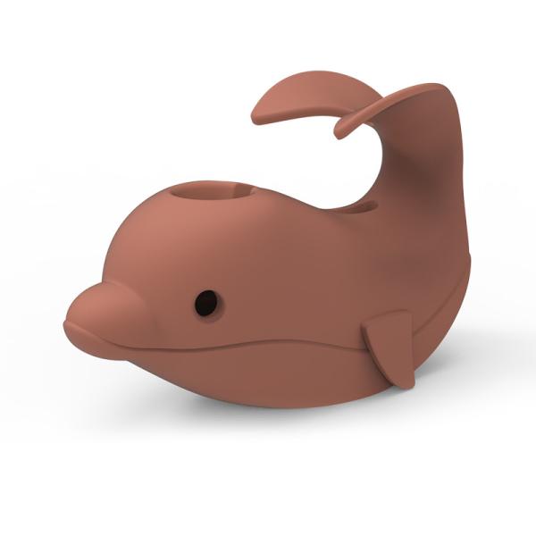 Buy cheap Cute Custom Made Silicone , Bathtub Spout Cover With Rhino Dolphin Shape from wholesalers