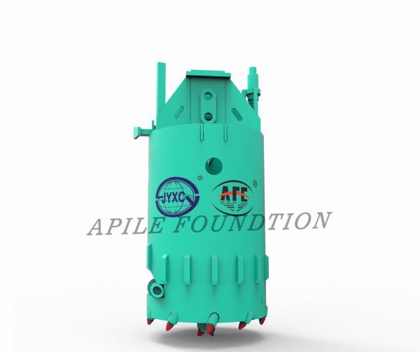 Buy cheap Double Bottom Single Side Rotary Rock Drilling Bucket from wholesalers